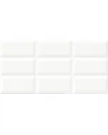 Cersanit naris - falicsempe (fehér, strukturált, 29,7x60cm,1,25m2)