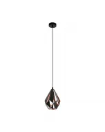 EGLO CARLTON 1 - függeszték (1xE27, 110cm) 1 x max. 60 w-os e27-es foglalat dekoratív megjelenés modern dizájn