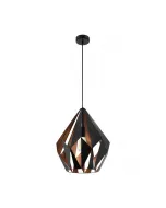 EGLO CARLTON 1 - függeszték (1xE27, 150cm) 1 x max. 60 w-os e27-es foglalat dekoratív megjelenés modern dizájn