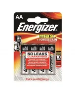Energizer max - alkaline ceruzaelem (aa/e91, 1,5v, 4db)