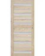 Genewa 6s - beltéri ajtó 100x210 (üveges-bal-blokktokos)