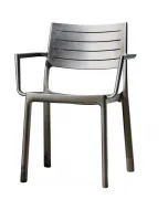 Keter metaline - kerti szék (fémhatású)