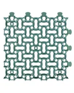 Onduline garden puzzle ii - gyeprács (50x50x4cm, zöld)
