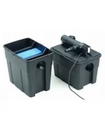 PONTEC MULTICLEAR SET 5000 - átfolyószűrőszett 8000 l-es tavakhoz szivattyú teljesítménye: 1500 l/h 7 w-os uv-c-előtisztítóval