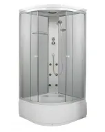 Sanotechnik pc55 - hidromasszázs zuhanykabin (90x90x205cm, íves)