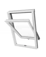 Solid pro - tetőtéri ablak (pvc, 55x78cm)