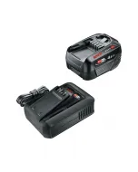 BOSCH Akkumulátor és töltő 18V (4.0Ah) Bosch akkumulátor és töltő 18v (4,0ah) kompatibilis az összes home & garden 18 v-os power for all akkumulátorral „ready to go” fun