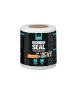 Bison rubber seal poliészter textilszalag 10 cm x 10 m hézagok és repedések fedésére erős, rugalmas anyag javítási munkákhoz bison
