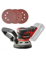 Einhell akkus excentercsiszoló pxc tp-rs 18/32 li bl 18 v szénkefementes motor elektronikus fordulatszám-szabályozás 125 mm átmérőj�