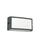 Eglo kültéri falilámpa 1 x 10,5 w-os beépített led-fényforrással energiatakarékos fényáram: 1200 lm ip54-es védettség antracit
