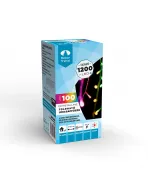 Dekortrend jégcsap kültéri fényfüzér kül- és beltéri használatra 100 db led-del hossza: 3 m toldható