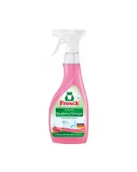FROSCH - málnaecetes vízkőoldó spray (0,5L) Vízfoltok és szappanmaradványok ellen vízkőoldó hatású természetes málnaecettel kellemes illatú