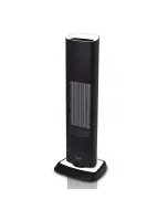 Voltomat heating kerámia hősugárzó torony – elegáns fekete toronykialakítás teljesítmény: 2000 w két fűtési fokozatban beépí