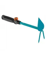 GARDENA COMBISYSTEM - villás kiskapa (szív alakú) A talaj lazításához, levegőztetéséhez, gyomok eltávolításához ergonomikus kialakítás bármely combisystem nyéllel használható