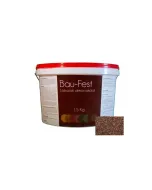 Bau-fest lábazati dekorvakolat  kültéri és beltéri felületre 32-es szín, 1–1,5 mm márvány szemcse időjárás- és kopásálló