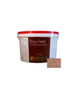 Bau-fest lábazati dekorvakolat  kültéri és beltéri felületre 58-as szín, 1–1,5 mm márvány szemcse időjárás- és kopásálló