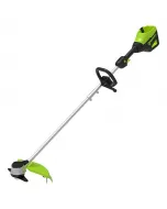 Akkumulátorfeszültség: 60 v damilvastagság: 2,4 mm ergonomikus markolat egyszerű damilfej csere vágási szélesség: 40cm