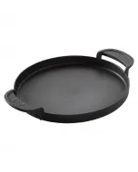 Anyaga: öntöttvas Átmérő: 30 cm porcelánbevonat fogantyúval