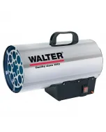 Walter hőlégfúvó 19 kw teljesítménnyel Üzemanyag: pb-gáz (propán-bután keverék), gázfogyasztás: 1,36 kg/h ház anyaga: rozsdame