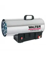 Walter hőlégfúvó 17 kw – 34 kw teljesítménnyel dupla falú rozsdamentes acél ház – tartós és ipari használatra is alkalmas bi