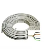 Mbcu nym-j 5x1,5 mm² köpenyes kábel ipari és háztartási hálózatok kiépítéséhez száraz, nedves és vizes helyiségekhez felület