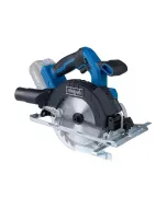 20 v-os scheppach akkus kézi körfűrész 165 mm-es fűrészlap, 24 foggal vágási mélység: max. 53 mm (90°), 39 mm (45°) led munkal�