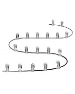 LEDVANCE SMART+ WIFI GARDEN DOT - kültéri dekorációs világítás (18LED, 4W, RGBW) 18 x 0,22 w-os beépített led-fényforrás szabályozható fényerő Állítható szín és színhőmérséklet hossz: 1350 cm