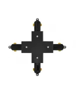 Ledvance tracklight - összekötőelem sínrendszerhez (fekete, 4ágú)