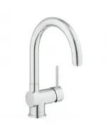 Palma alacsony nyomású mosogató csaptelep krómozott felület magas, elforgatható kifolyó modern, letisztult kialakítás rugalmas bek�