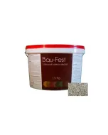 Bau-fest lábazati dekorvakolat  kültéri és beltéri felületre 50-es szín, 1–1,5 mm márvány szemcse időjárás- és kopásálló