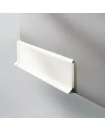 Logoclic keményhab szegőléc fehér színben méret: 250 cm x 14 mm x 60 mm tartós, robusztus kialakítás teljesen rothadásálló anyag