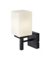 RÁBALUX ZENKAI  - fürdőszobai falilámpa (1xE14, fekete) 1 x max. 10 w-os e14-es foglalat ip44-es védettség klasszikus stílus