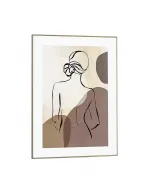 Slim frame - falikép (női alak, 50x70cm)