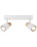 Brilliant spotlámpa 2 x max. 10 w-os gu10-es foglalattal modern dizájn pozicionálható ip20-as védettség