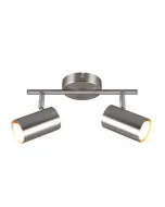 Reality spotlámpa 2 x max. 35 w-os gu10-es foglalattal ip20-as védettség matt nikkel kivitel modern megjelenés