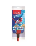 VILEDA SUPERMOCIO 3ACTION - gyorsfelmosó Mikroszálas alapanyag hatékony koszeltávolítás kiváló nedvszívó képesség