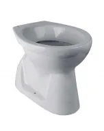 ALFÖLDI BÁZIS - laposöblítésű alsó nyújtott kifolyású WC Kerámia wc-csésze Álló telepítési mód alsó nyújtott kifolyású laposöblítésű