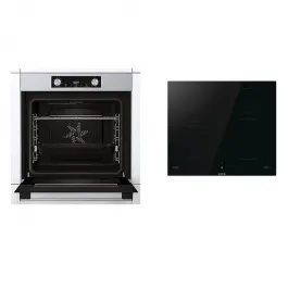GORENJE BO6737E02X és GI6401BSC - beépíthető sütő és főzőlap szett ...