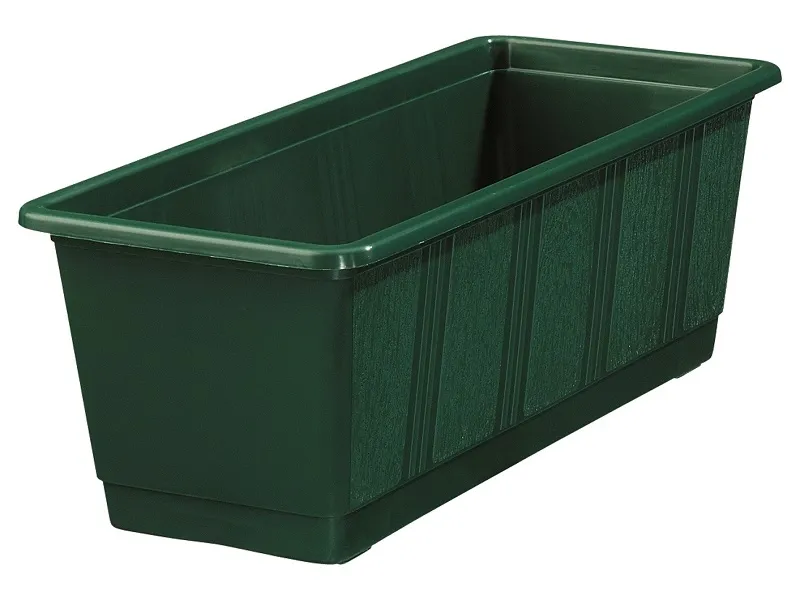 Dessous De Pot Lippert Standard Vert Foncé - 80 X 15,5 Cm - Pour Jardinière
