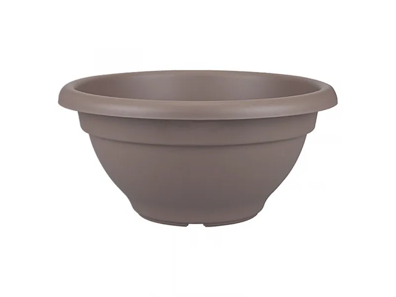 Elho Torino Vaso A Campana 30cm Taupe - Resistente Al Gelo Per Esterno