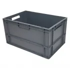 Anyaga: műanyag Űrtartalom: 60 liter terhelhetőség: 25 kg egymásra rakható Élelmiszer tárolására is alkalmas