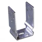 STABILIT- U-oszloptartó (szeglemez, 10,1x6,5x12cm) Tűzihorganyzott nagy terhelhetőségű időjárásálló
