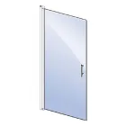 Névleges méret: 80 x 195 cm 6 mm-es, víztiszta biztonsági üveg befelé és kifelé is nyitható Állítható szélesség polírozo