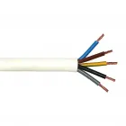 H05vv-f 5x2,5 mm² kábel alacsony és közepes mechanikai igénybevételhez háztartásokban, konyhákban és irodákban történő haszn�