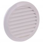 AIR-CIRCLE - fali szellőző szúnyoghálóval (Ø125mm, fehér)