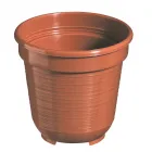 Átmérő: 10 cm műanyag terrakottaszínű