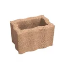 Anyagában színezett beton mediteran színű hullámos kivitel sokoldalú felhasználás anyagszükséglet: 16,6 db/m2