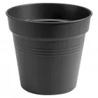 Elho provence - műanyag virágcserép (Ø19cm, fekete)