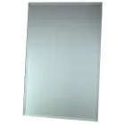 Mérete: 40 x 60 x 0,4 cm nagy tükörfelület keret nélküli kivitel