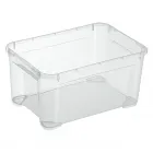 Regalux clear box xxs - műanyag tárolódoboz átlátszó (4l)